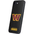 NFL Washington Commanders Black Background iPhone 16e Skin